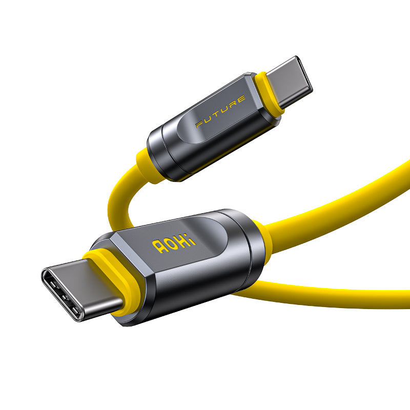AOHI Adonis 3.3FT USB4 full function 80/120Gbps compatible Thunderbolt 5 fast charging data cable double head Type-C HD