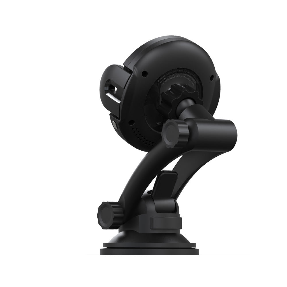 15W Wireless Fast Charging Car Mount – Infrared Auto-Sensing Retractable Air Vent Phone Holder