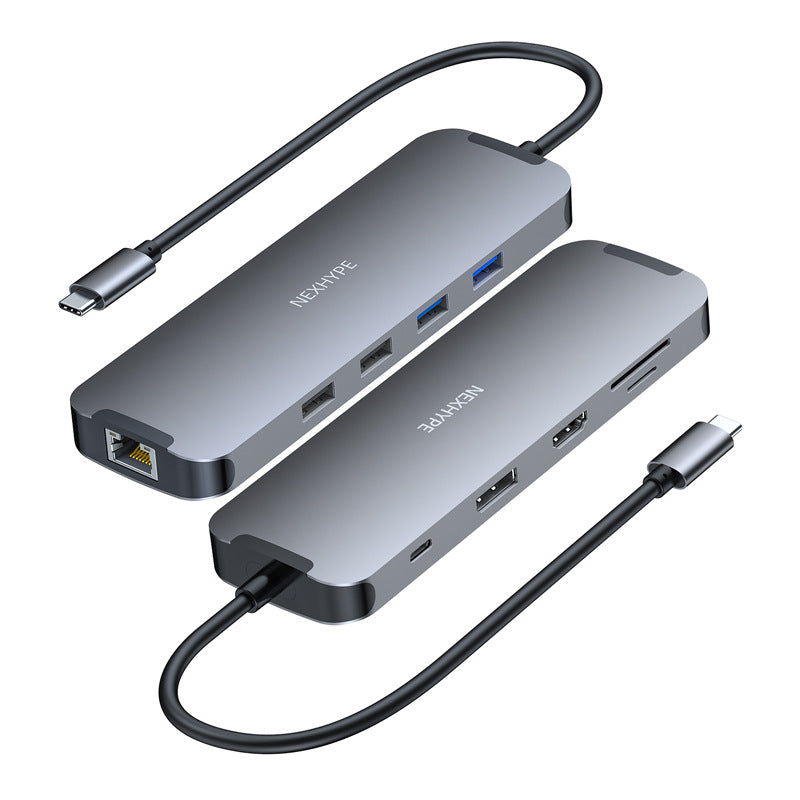Type-C Thunderbolt 4 Docking Station with DP & Power Supply | 4K@60Hz Multi-Port USB-C Dock