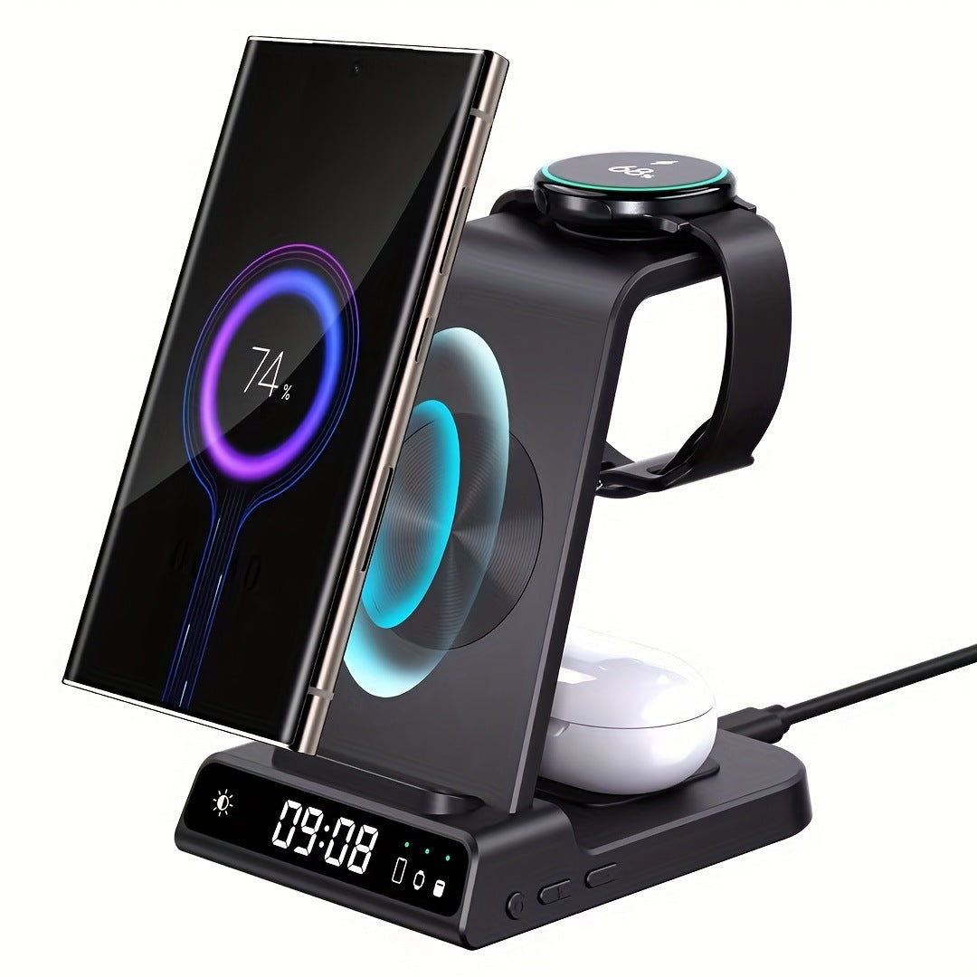3-in-1 Fast Wireless Charging Station