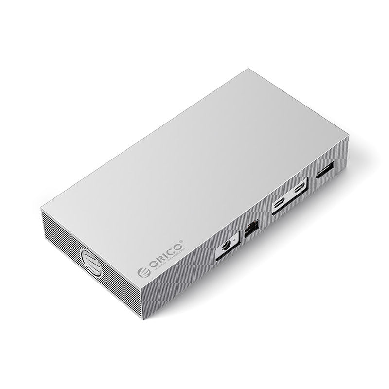 Orico 40Gbps Thunderbolt 3, 4 Dual Bay M.2 Hard Drive Box Multi-Interface Docking Station HUB Solid State