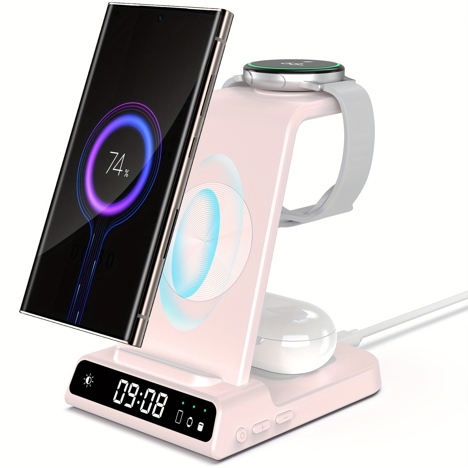 3-in-1 Fast Wireless Charging Station