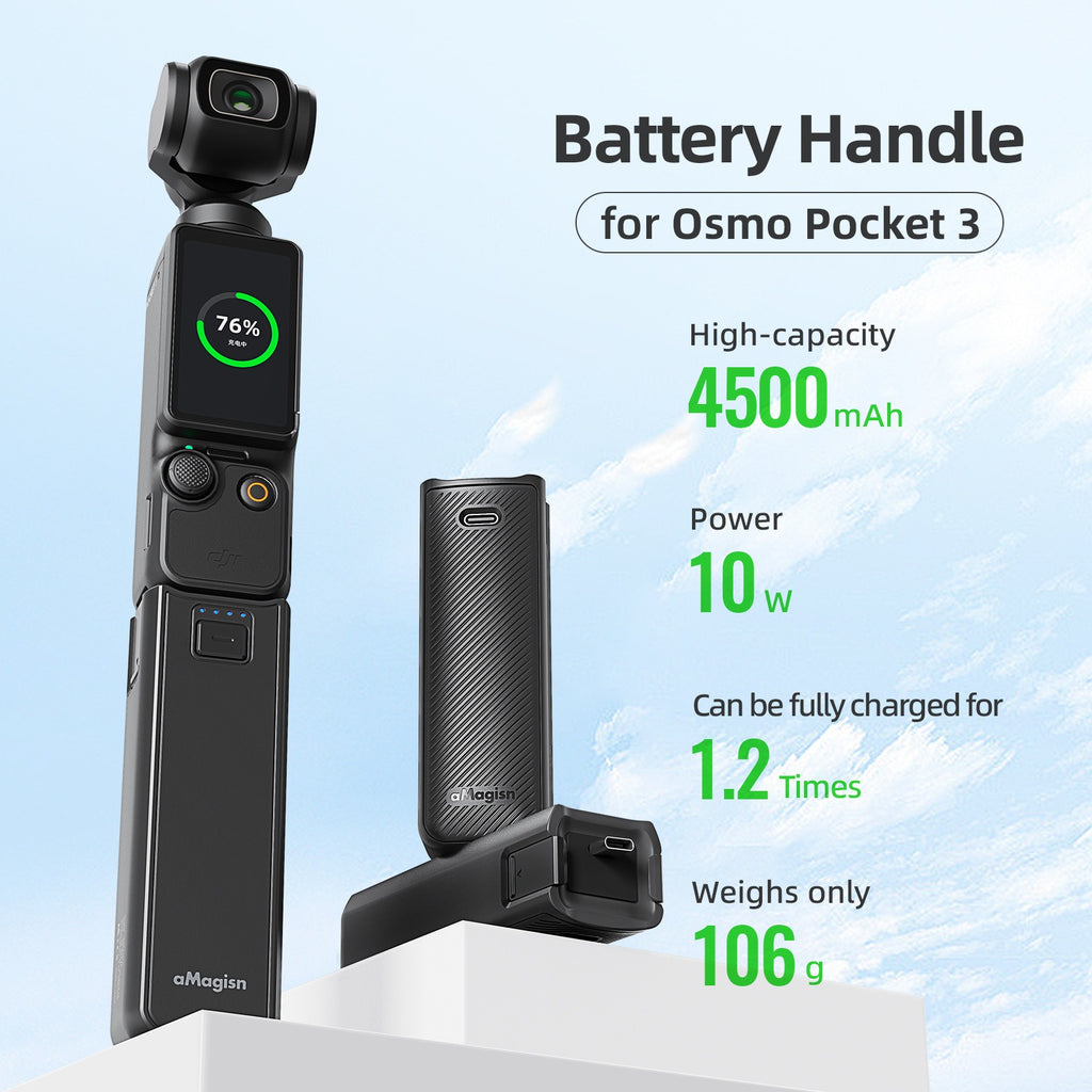 AmagisN Fast Charging Power Bank for DJI Osmo Pocket 3