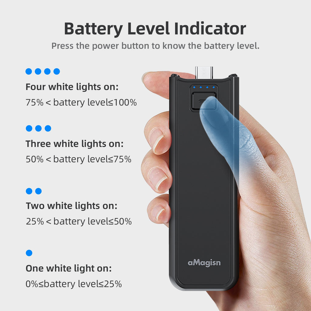 AmagisN Fast Charging Power Bank for DJI Osmo Pocket 3